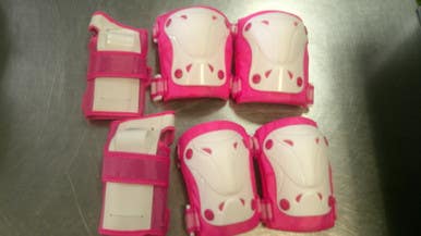 Used BoneShieldz Inline Protective Set White SM 11868-S000067084
