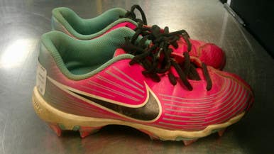Used Nike FASTFLEX BB/SB Cleats Pink Junior 03 11868-S000067088