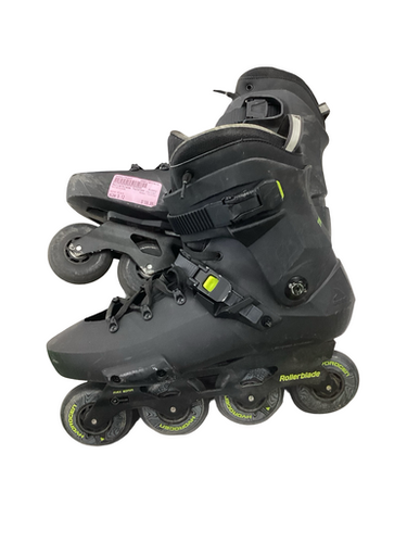 Used Rollerblade TWISTER Senior Rec Fitness Skates Black Senior 12 11613-S000175437