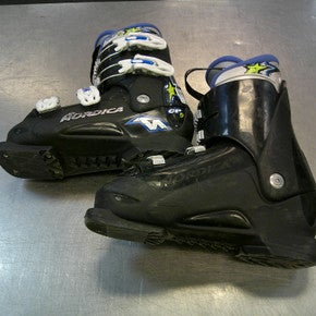 Used Nordica GP TJ Boys DH Ski Boot Royal Blue 225 MP - J04.5 - W5.5 11339-S000197785