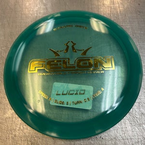 Used Dynamic Discs FELON Disc Golf Driver Teal 11339-S000197616