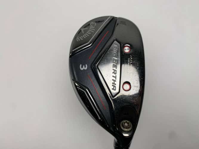 Callaway Big Bertha 2019 3 Hybrid 18* UST Mamiya Recoil ESX 460 F2 Senior RH