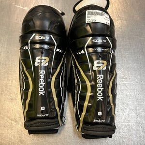 Used Reebok SC87 Youth Shin Guards Black 10" 11339-S000197649