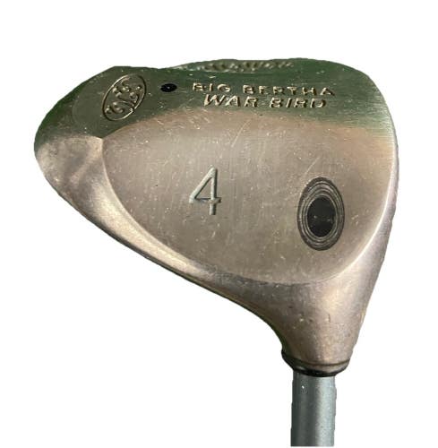 Callaway Big Bertha War Bird 4 Wood 17* RH Gems Ladies Graphite 41" New Grip