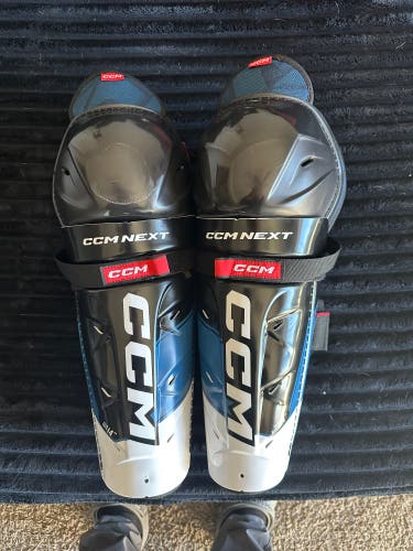 Senior CCM Next 14" Shin Pads (Used)