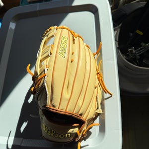 Outfield LH Wilson A2000 Baseball Glove 12.75" (Used)