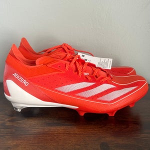 Adidas SM Adizero Electric Football Cleats Orange Men’s Size 13 IH5031