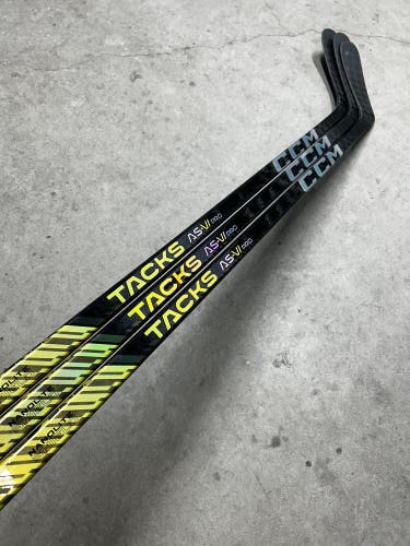 3 PACK - 85 Flex P29 Senior CCM Tacks AS-VI Pro Left Hand Hockey Stick Pro Stock (New)