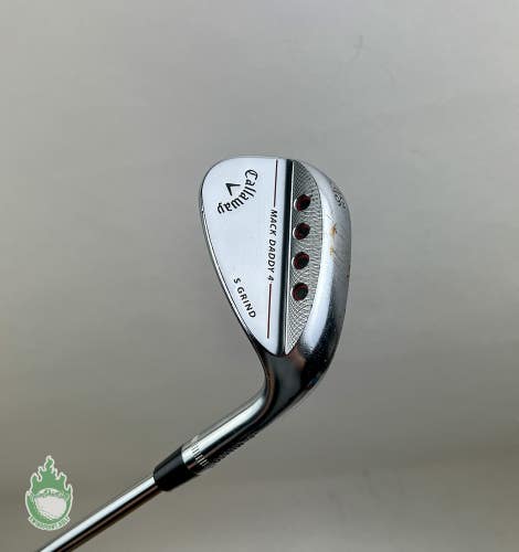 Right Handed Callaway Mack Daddy 4 S Grind Wedge 56*-10 Stiff Flex Graphite