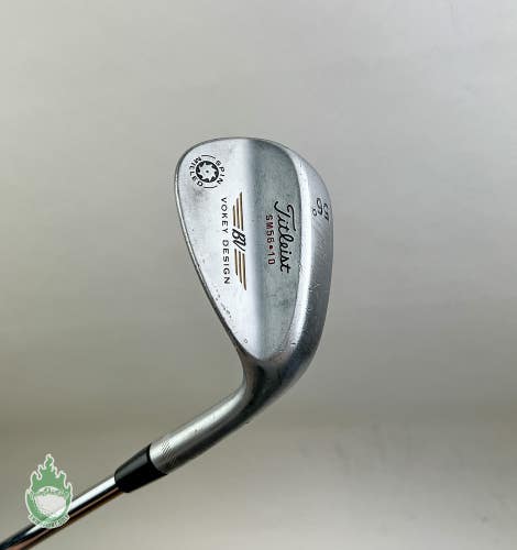 RH Titleist Vokey Design Spin Milled Wedge 56*-10 Wedge Flex Steel Golf Club