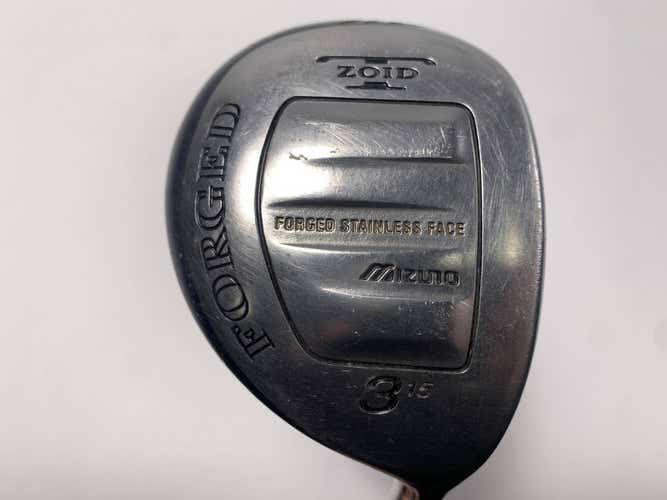 Mizuno T-Zoid Forged 3 Fairway Wood 15* Accel Arc Stiff Graphite Mens RH