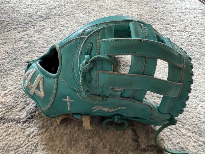 TWO CUSTOM 44 pro 12.5"  Teal and Gray/Navy