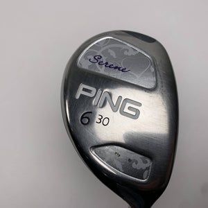 Ping Serene 6 Hybrid 30* ULT210 Ladies Graphite Womens RH Undersize Grip