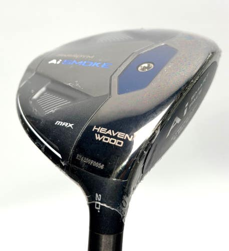 Callaway NEW Ai Smoke Max Heavenwood 7 Wood 20 Cypher Black Senior