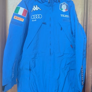 Kappa Italian Team Long Rain Jacket FISI Large