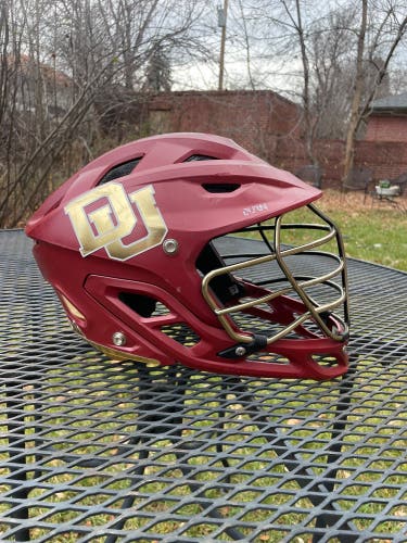 DU Warrior Burn Mens Lacrosse Helmet