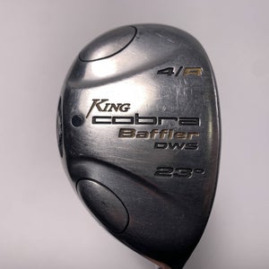 Cobra Baffler DWS 4 Hybrid 23* Aldila NV HL 65g Stiff Graphite Mens RH