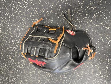 Used Rawlings PRO130SP-6B BB/SB Glove RH Throw Black 13" 11849-S000035863