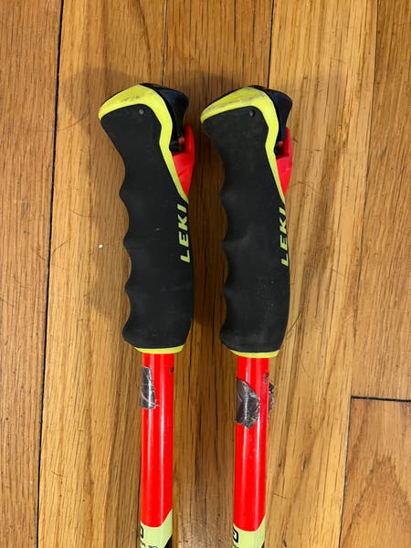 44in (110cm) Leki World Cup - GS Racing Ski Poles (Used