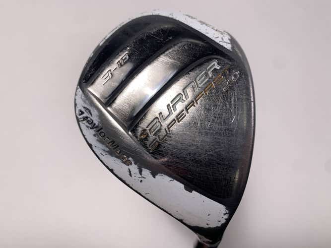 TaylorMade Burner Superfast 2.0 3 Hybrid 18* REAX 60g Stiff Graphite Mens RH
