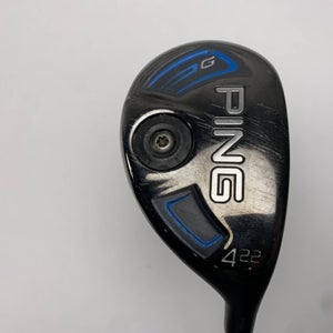 Ping G 2016 4 Hybrid 22* TFC 80 Senior Graphite Mens RH Undersize Grip