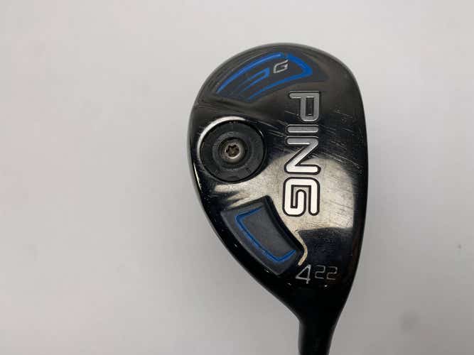 Ping G 2016 4 Hybrid 22* TFC 80 Senior Graphite Mens RH Undersize Grip