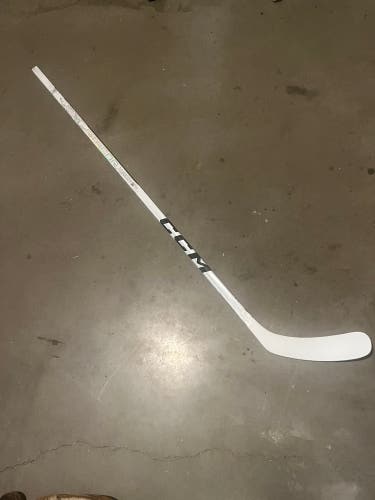 White Out Senior CCM Ribcor Trigger 9 Pro Left Hand Hockey Stick P29 75 Flex (New)