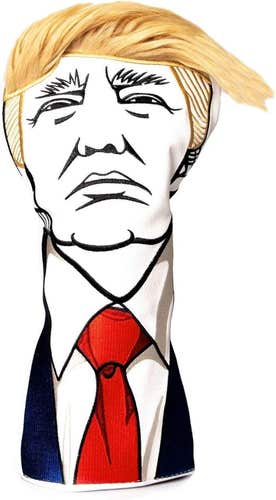 Pins & Aces Trump Driver Headcover (Red/White/Blue) Golf 2025 NEW