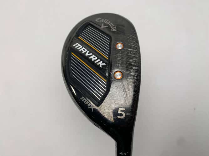 Callaway Mavrik 5 Hybrid 24* Project X Catalyst 5.5 65g Regular Graphite Mens RH