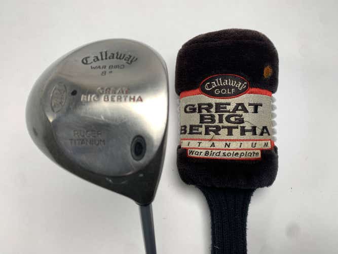 Callaway Original Great Big Bertha Driver 8* GBB UL Firm Graphite Mens RH HC