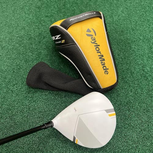 TaylorMade RBZ STAGE 2 Driver 10.5 MRH Stiff Flex Atmos Graphite Shaft w/HC