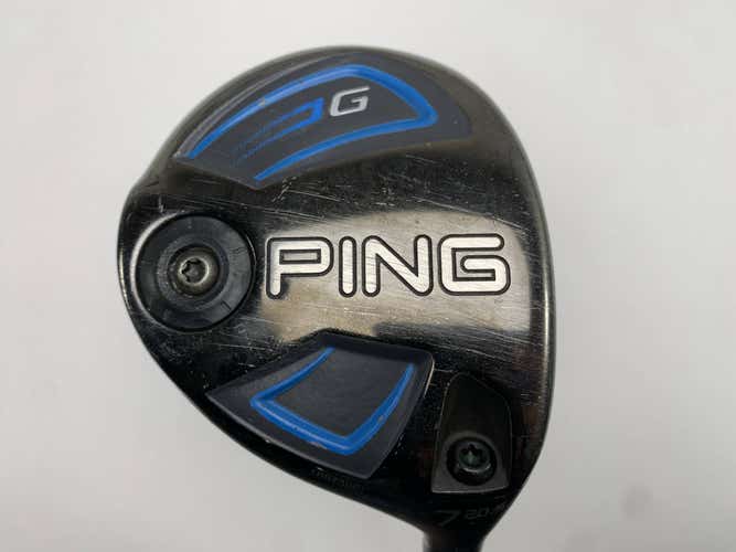 Ping G 2016 7 Fairway Wood 20.5* TFC 80 Senior Graphite Mens RH