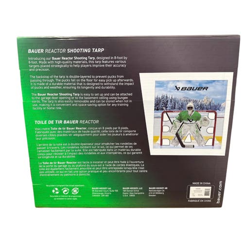 Bauer reactor shooting tarp