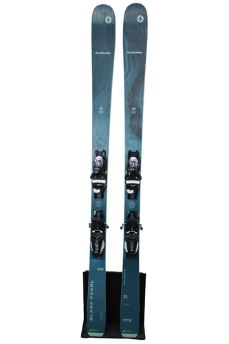 USED 2024 Blizzard Black Pearl 82 173cm Skis - Look NX 12 Bindings