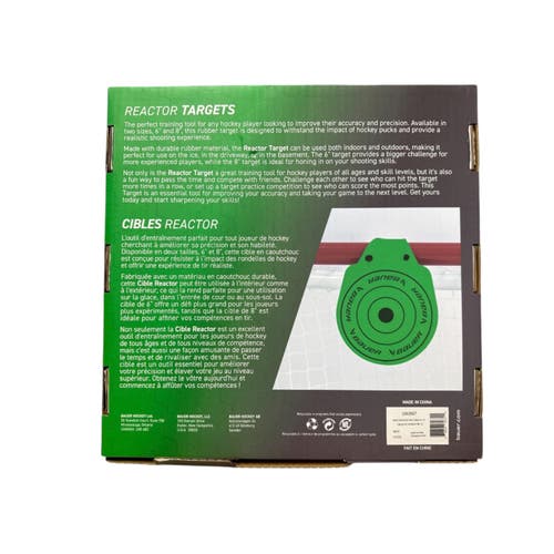 Bauer 6" reactor targets
