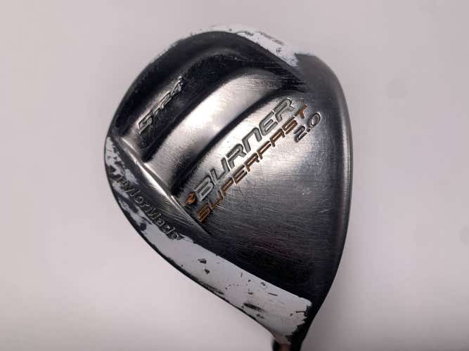 TaylorMade Burner Superfast 2.0 5 Hybrid 24* REAX 60g Stiff Graphite Mens RH