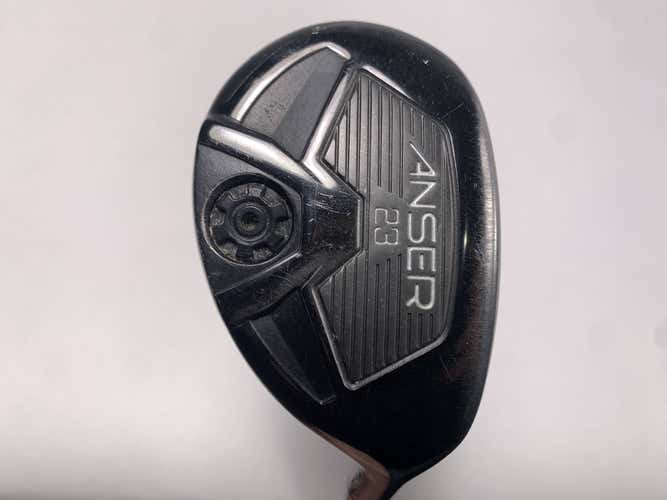 Ping Anser 4 Hybrid 23* tfc 800 H Regular Graphite Mens RH Midsize Grip