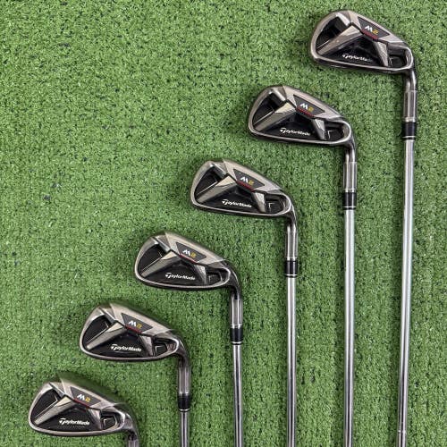 TaylorMade M2 2016 Iron Set 5-PW REAX 88g Regular Flex Steel -1 Short