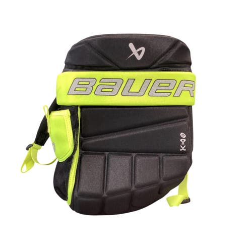 New Bauer Youth Glove Backpack Black and Green