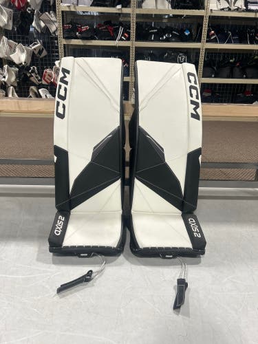 35+1.5 CCM axis 2 Goalie Leg Pads (New)