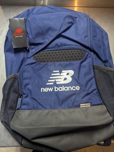 Blue Adult Unisex New Balance Backpack (New)
