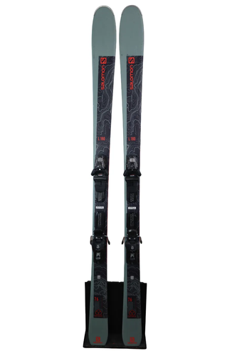 USED 2023 Salomon Distance 76 180cm Skis - Salomon M 10 Bindings