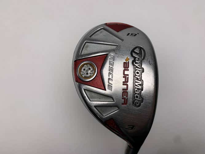TaylorMade Burner Rescue 3 Hybrid 19* REAX SuperFast 65g Regular Mens RH
