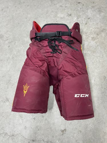 Arizona Sun Devils Small (USED) Senior CCM Pro Stock HP45 Hockey Pants