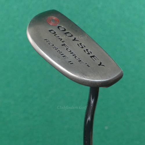 Odyssey Dual Force Rossie II 35" Double-Bend Putter Golf Club w/ Super Stroke