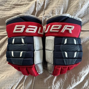 Bauer 4 Roll Gloves 14" Pro Stock (Used)