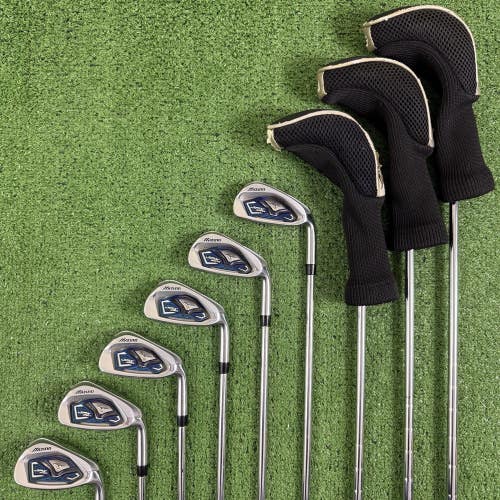 Mizuno JPX 850 Fli Hi Combo Hybrid Iron Set 3H 4H 5H 6-PW GW XP S300 Stiff Flex