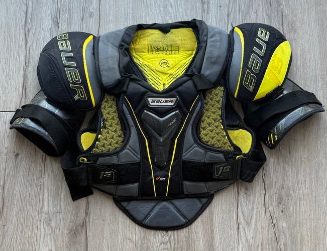 Large Senior Bauer Supreme 1S Shoulder Pads Pro Stock (Used)