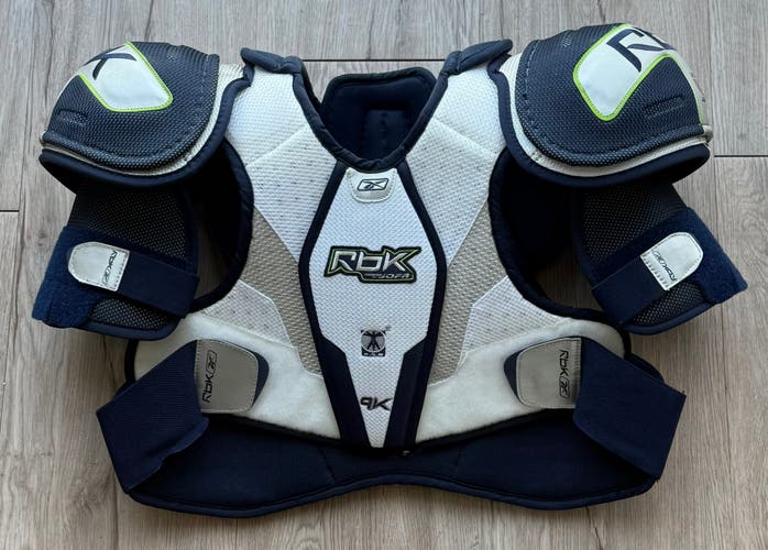 Large Senior Reebok 9K Shoulder Pads Pro Stock (Used)
