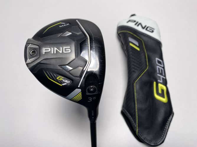 Ping G430 Max 3 Fairway Wood 15* Alta CB 65g Regular Graphite Mens RH HC